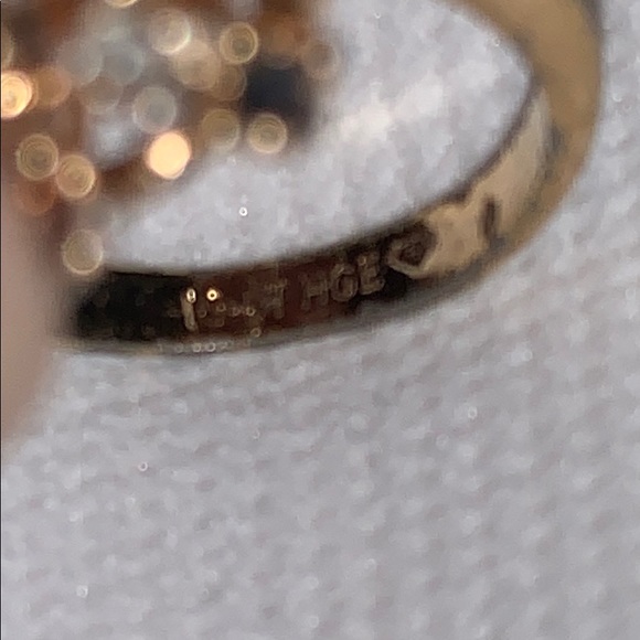 Opal garnet cluster costume jewelry rings GEP - Picture 5 of 6